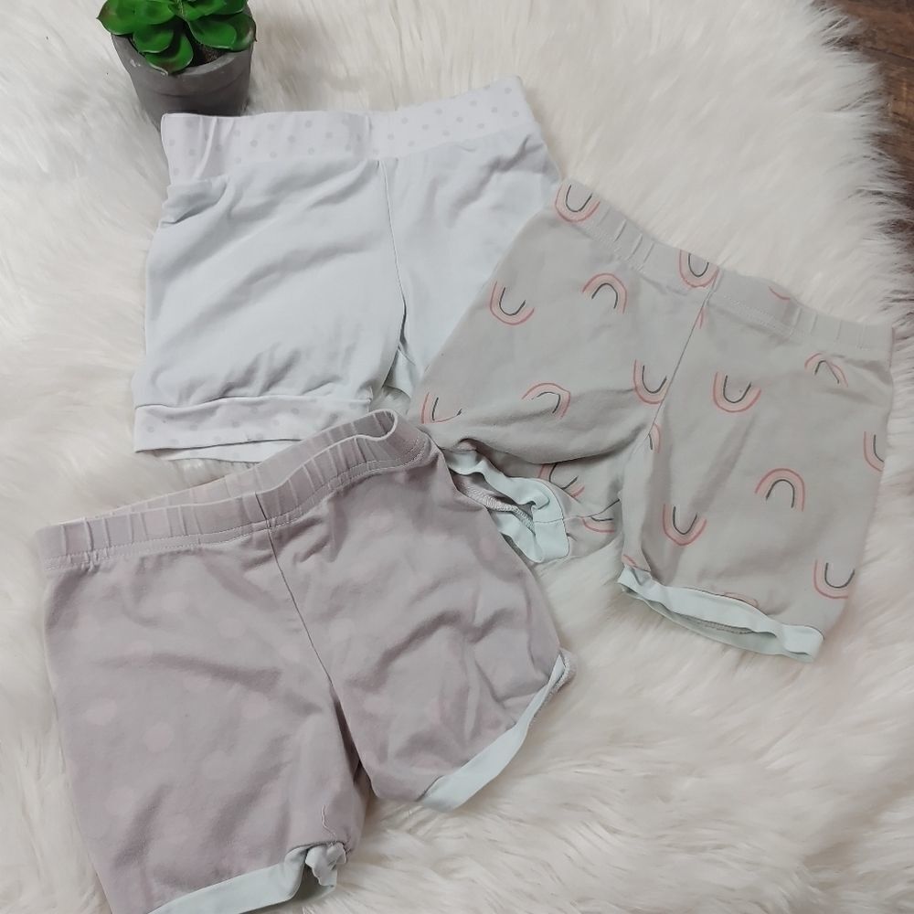 Lot (3) Sweet Honey Sleep Shorts Lot 5y/6y Girls P